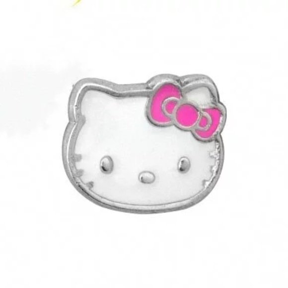 Studex Stainless Steel Hello Kitty Ear Piercing Earrings - Picture 3 of 7